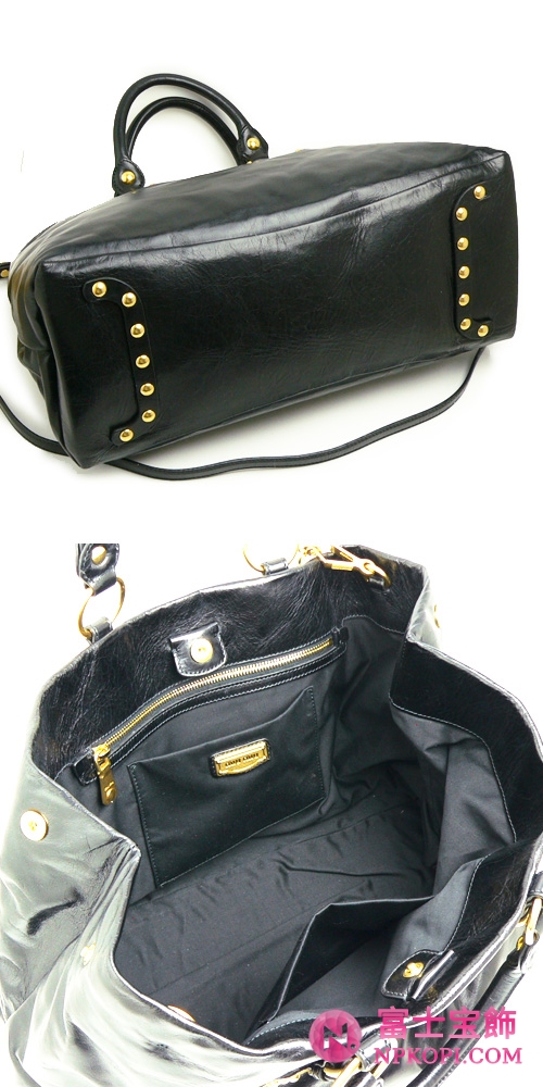 miumiu ミュウミュウ バッグ ななめがけバッグ レディース 2Way ヴィンテージ レザー ブラック RN0691 VITELLO LUX NERO
